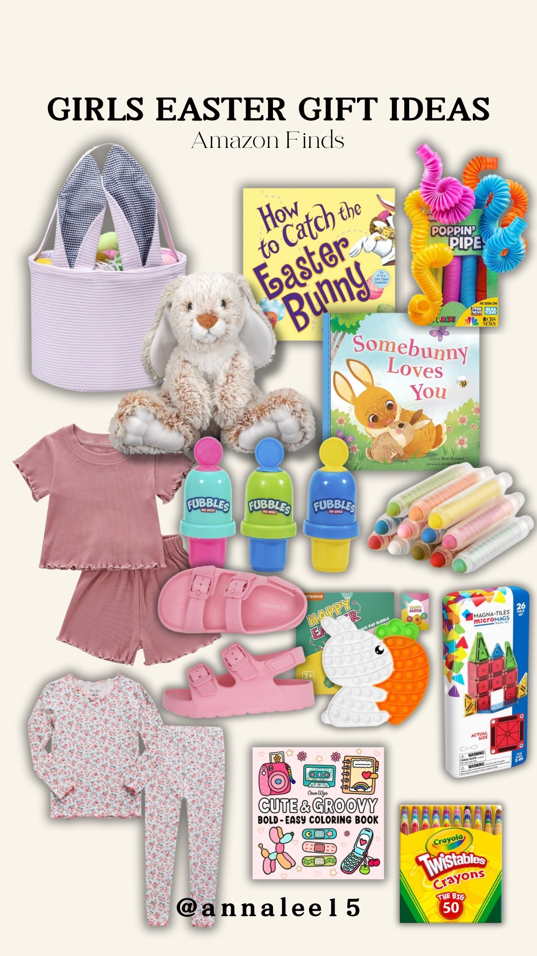 Girls Easter gift ideas! Easter basket for girls, spring gift ideas, outside activities, girls matching outfit, girls sandals, Easter bunny book, amazon finds, amazon gifts

#LTKFindsUnder50 #LTKSeasonal #LTKKids