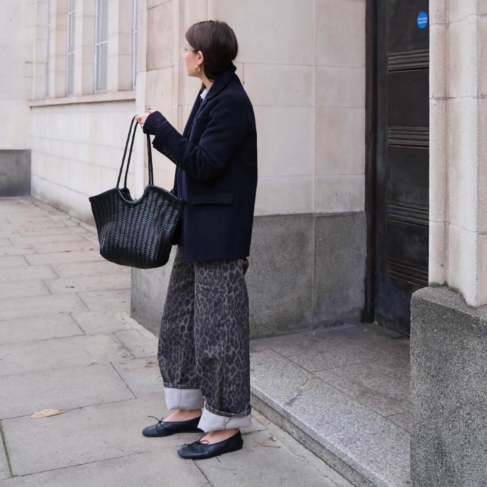 Leopard jeans
Autumn look 
Office outfit 

#LTKuk #LTKeurope #LTKautumn