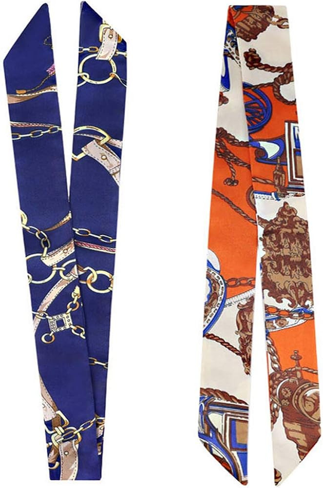 kcctoo 2/6/10Pack Scarf Bags for Women Handbag Scarfs Band Hair Neck Scarves Fashion Gifts | Amazon (US)