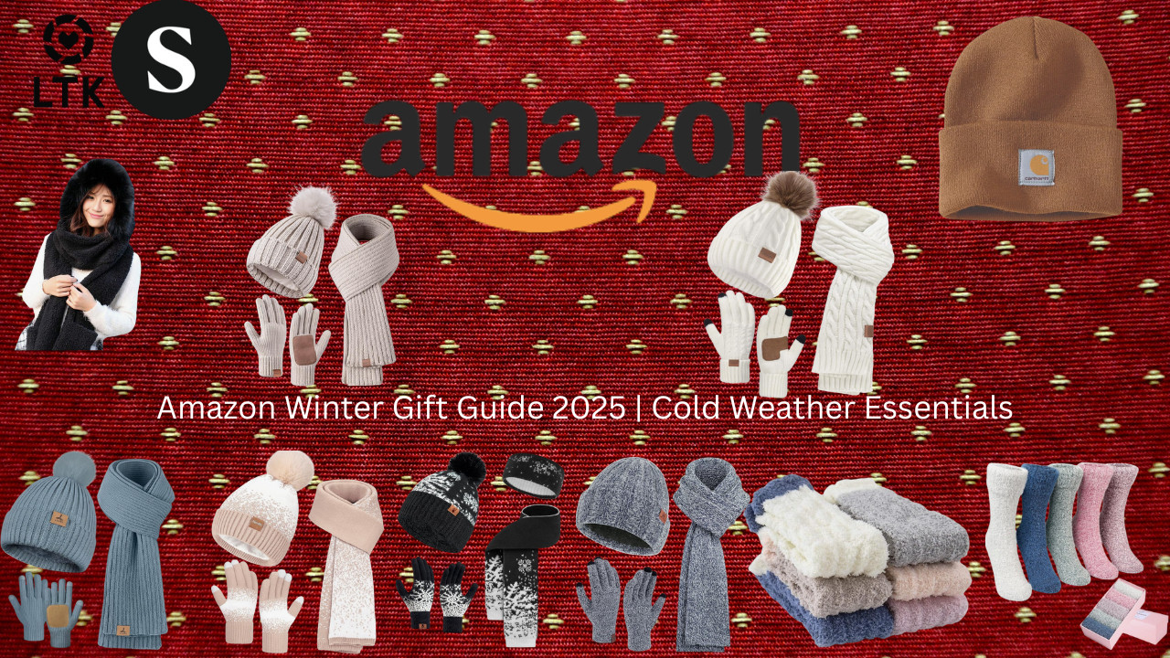 Amazon Winter Gift Guide 2025 | Cold Weather Essentials


Stay warm and stylish this winter with these affordable Amazon cold-weather essentials! ❄️✨ From cozy fuzzy socks to 3-in-1 beanie, scarf, and glove sets, these are perfect for everyday warmth or easy holiday gifting. Whether you're bundling up for errands, gifting the girls, or stocking up on winter basics, these finds keep you cute, comfy, and ready for the cold.
Shop all items below ⬇️



Shop all my Amazon Winter Picks on my Storefront ❄️👇 ✨ Amazon Storefront: YourLinkHere ✨ LTK: Shop my winter accessories & cozy picks! ✨ ShopMy: Follow for daily finds + gifts 🎁


Carhartt Men’s Knit Cuffed Beanie – Classic ribbed knit beanie, warm, durable, and perfect for cold weather. Unisex favorite.
TEHOOK Fuzzy Plush Sleeping Slipper Socks – Ultra-soft, plush, warm slipper socks ideal for lounging and gifting.
Women’s Winter Beanie + Scarf + Touchscreen Gloves Set – 3-piece matching set with pom-pom beanie, soft long scarf, and touchscreen gloves.
Remifa 3-Piece Pom Pom Winter Set – Cozy knit beanie with pom pom, warm scarf, and touchscreen gloves. Great holiday gift.
LOROME Fleece-Lined Winter Set – Beanie, scarf, and gloves with plush fleece lining for extra warmth and comfort.
Women’s Plush Hoodie Hat/Scarf/Gloves Combo – All-in-one plush hooded hat with built-in scarf and gloves. Thick, warm, and adorable for winter.
Remifa Women’s 3-in-1 Warm Set – Soft pom pom beanie, long knit scarf, and touchscreen gloves in classic winter colors.
4-Piece Women’s Winter Accessory Set – Includes fleece-lined beanie, knit gloves, long scarf, and matching winter headband.
Women’s Fleece-Lined Knit Beanie + Scarf + Gloves Set – Full matching set with cozy fleece lining and touchscreen gloves.
5 Pairs Fuzzy Cozy Socks – Ultra-soft, breathable, plush socks ideal for sleeping, lounging, and winter gifting.




#amazonfinds #amazonwinteressentials #wintermusthaves #cozygiftideas #winterfashion2025 #coldweatheressentials #amazonfashionfinds #giftguide2025 #cozyseason #warmandcozy #winteraccessories #winterstyleinspo #christmasgif 

 #LTKGiftGuide #LTKHoliday #LTKSeasonal