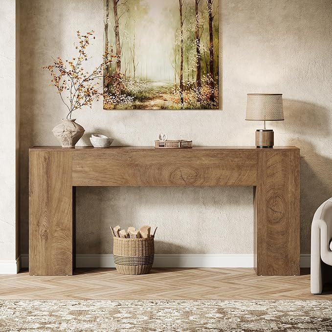 Tribesigns 71-Inch Long Console Table for Entryway, Farmhouse Sofa Console Behind Couch, Entry Ta... | Amazon (US)
