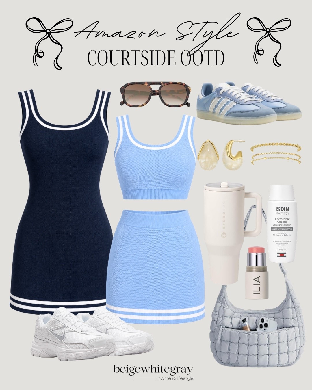Courtside style is a breeze with these Amazon picks! Get ready to hit the right notes on and off the court. #OOTD #CourtsideChic