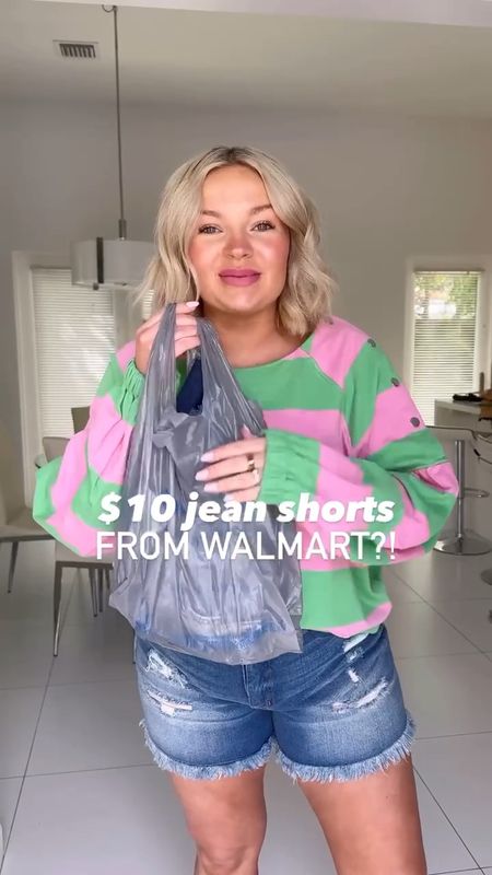 $10 Jean shorts that STRETCH?! Say less 👏🏼💕 I’m wearing a 10/11 depending on the brand 🙌🏼 #walmartfinds #walmartfashion #walmartdeals #jeanshorts #postpartumstyle

#LTKstyletip #LTKSeasonal #LTKfindsunder50