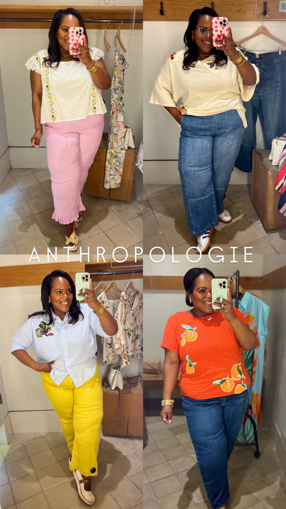 Use code: CHARM20 to save 20% off! 

The linen ruffle hem pants from Anthropologie are so fun!! Wearing the size 34. This is a great time to pick up these fun tops too!

#LTKPlusSize #LTKPetite #LTKMidsize