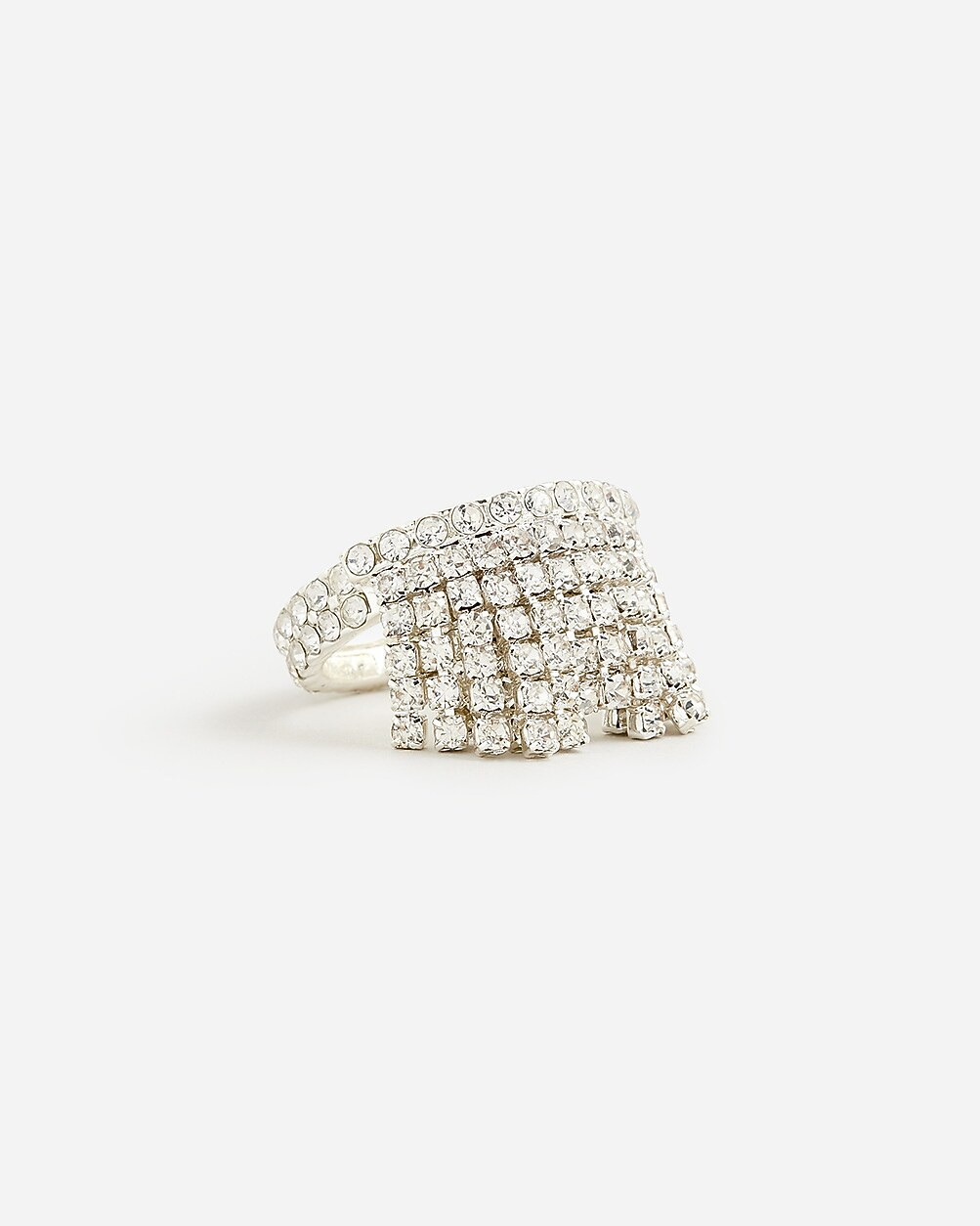 Crystal fringe ring | J. Crew US