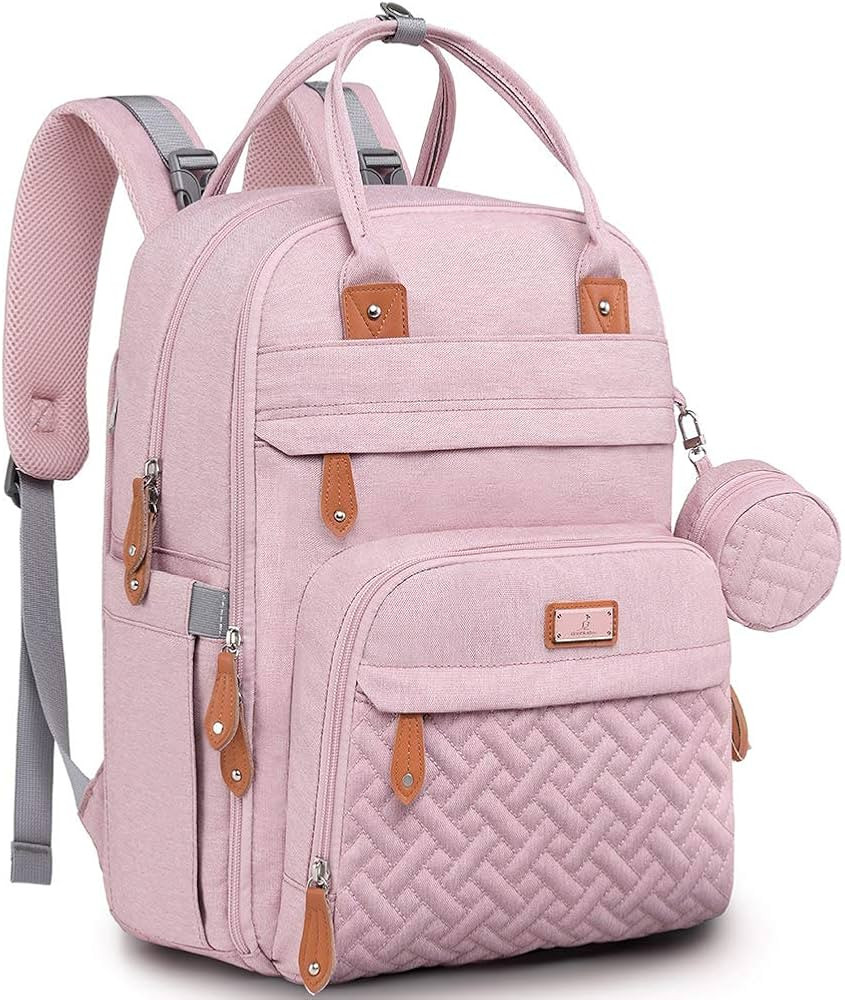 BabbleRoo Diaper Bag Backpack, Nappy Changing Bags Multifunction Waterproof Travel Back Pack with... | Amazon (US)