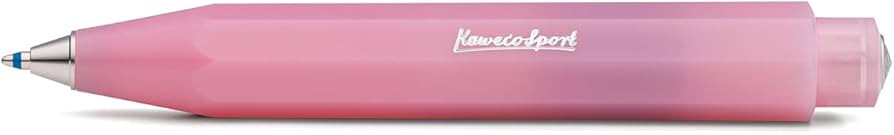 Kaweco FROSTED SPORT Ball Pen Blush Pitaya Retractable Ballpoint Pen with​ a Standard D1 Refill... | Amazon (US)