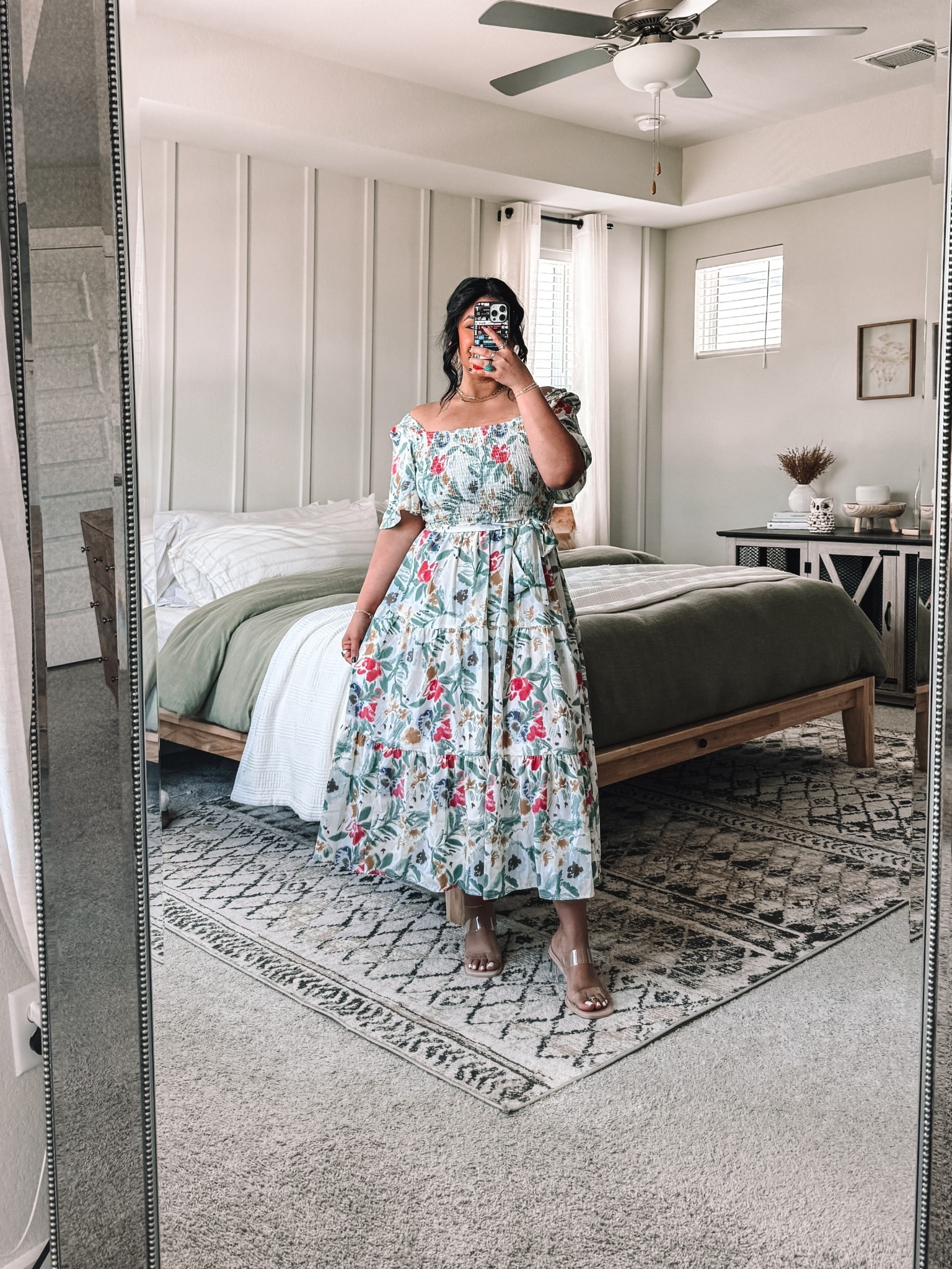 Amazon dress! I’m 5’1”, size 12. Wearing a large, true to size. Heels are also so comfy and true to size. Strapless bra, size large (I’m a 36D). 

#LTKMidsize #LTKFindsUnder50 #LTKPetite