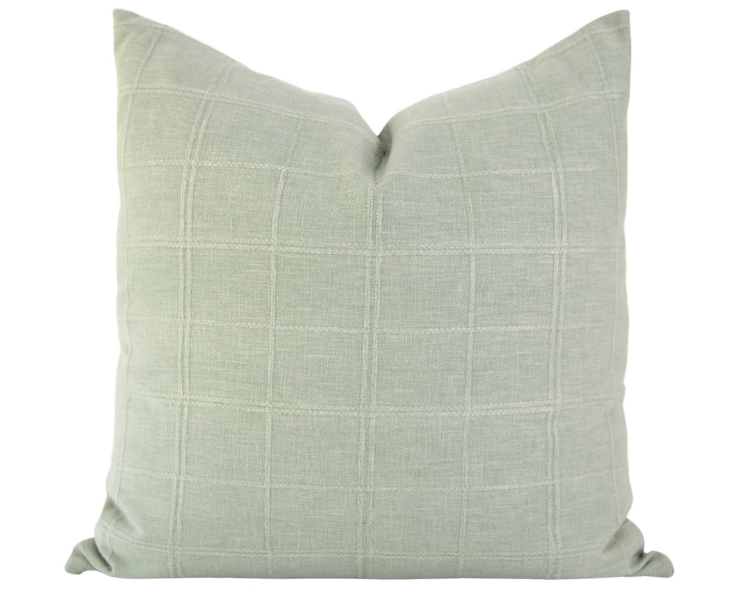 Green Pillow Cover Spring Pillow Cover Fall Throw Pillows - Etsy | Etsy (US)