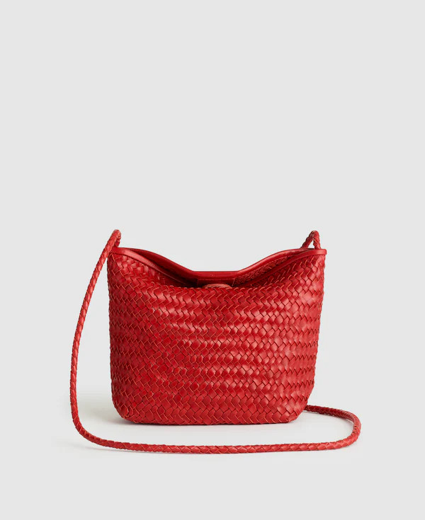 The Signature Woven Crossbody Bag | Madewell