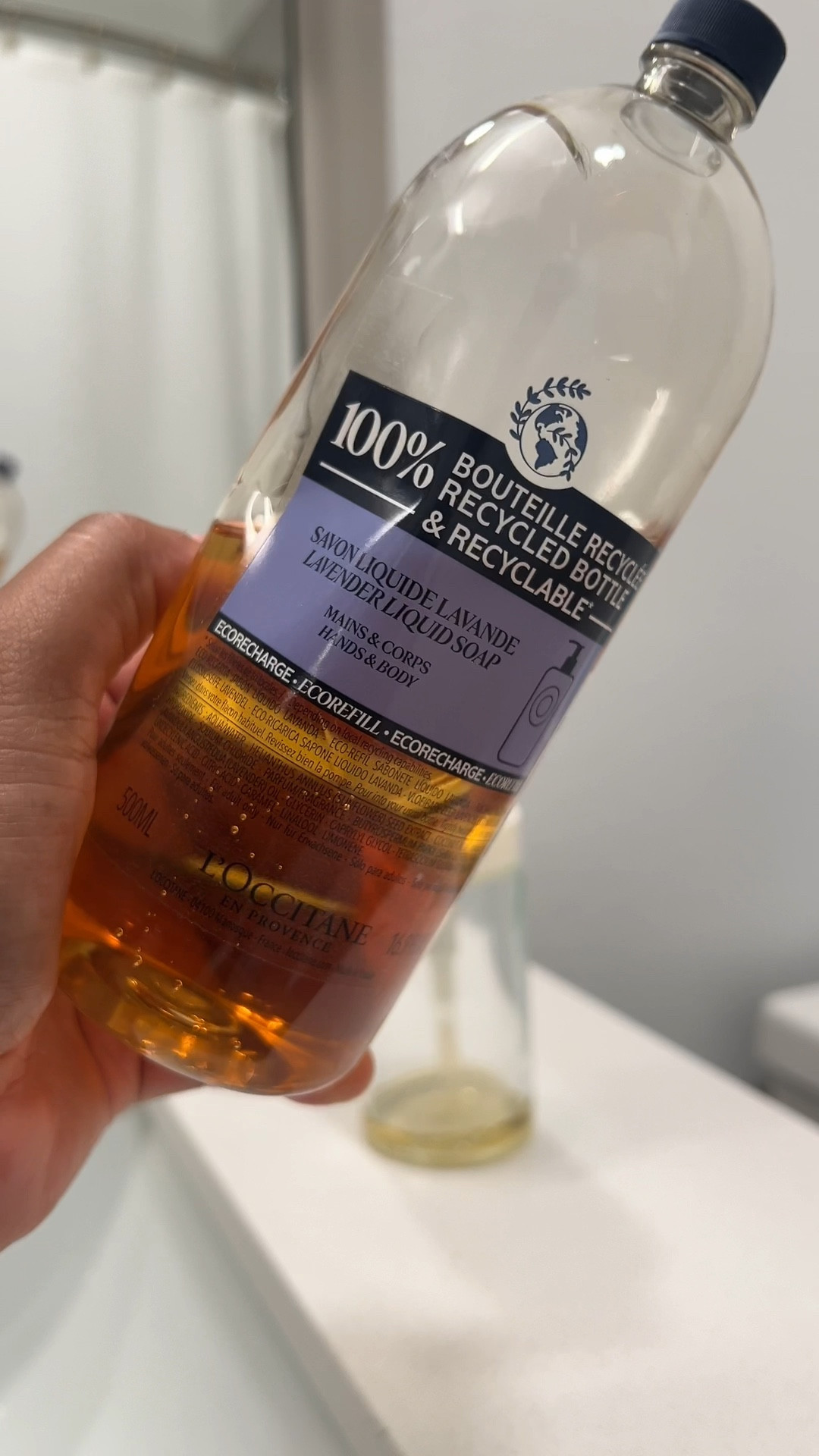 The best liquid hand soap from Loccitane ✨ I love how my hands feel after this! Perfect bathroom find 

#LTKHome #LTKBeauty #LTKFindsUnder50