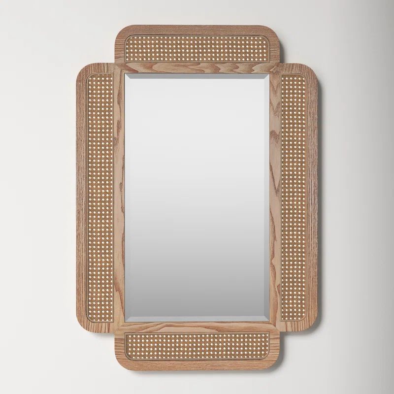 Penny Rectangle Wood Wall Mirror | Wayfair North America