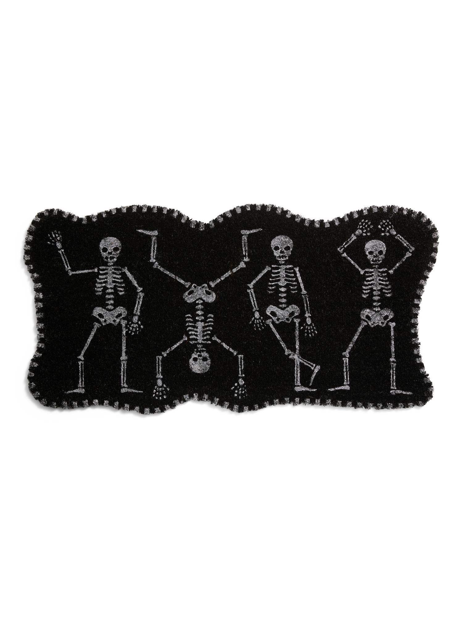 2x3.25 Skeletons Glitter Doormat | TJ Maxx