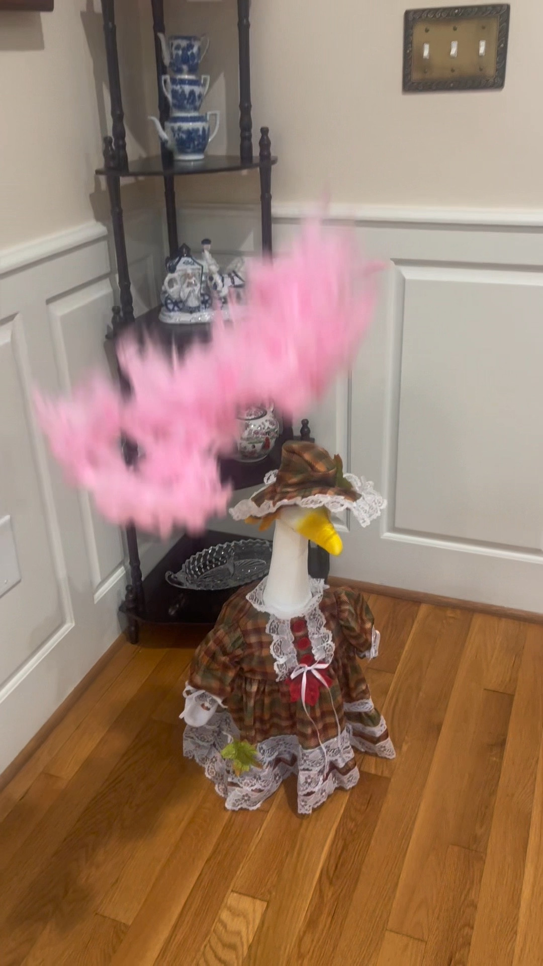 🍂➡️👑 Watch Gertrude’s magical transformation! From her cozy fall goose outfit to a full-on princess moment in a pink feathered gown 👗✨ This reel is the perfect seasonal switch—porch décor that’s both festive and fabulous.

Shop her fall maple outfit and princess dress straight from Amazon to dress your goose for every occasion! 🦢💖


#LTKFindsUnder100 #LTKHome #LTKFindsUnder50