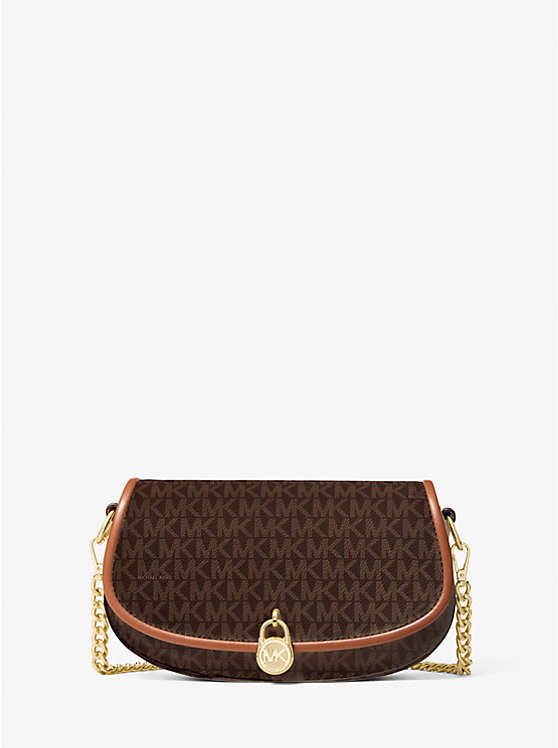 Mila Small Signature Logo Crossbody Bag | Michael Kors US