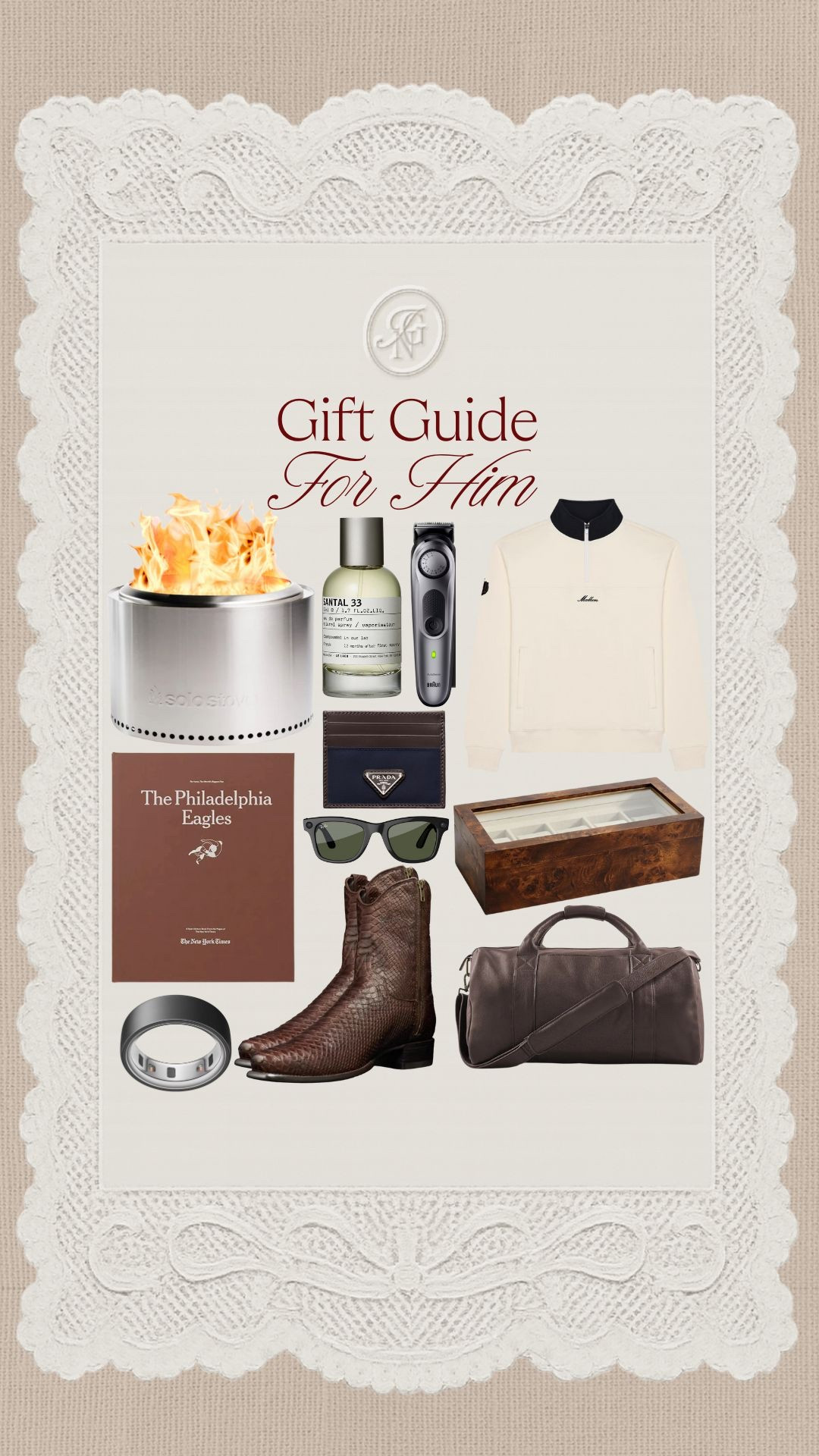 GIFT GUIDE FOR HIM 🤎✨
A curated gift wish list that is perfect for any man in your life !

#GiftGuide #Gifts #ChristmasGifts #HolidayGifts #GiftGuides #HolidayHub #GiftsForhim #ForHim #Fordad #Bestie #boyfriend #husband #westernboots #cowboygifts #giftsformen #tecovas

#LTKselfcare #LTKGiftGuide #LTKHoliday

#LTKGiftGuide #LTKHoliday #LTKMens