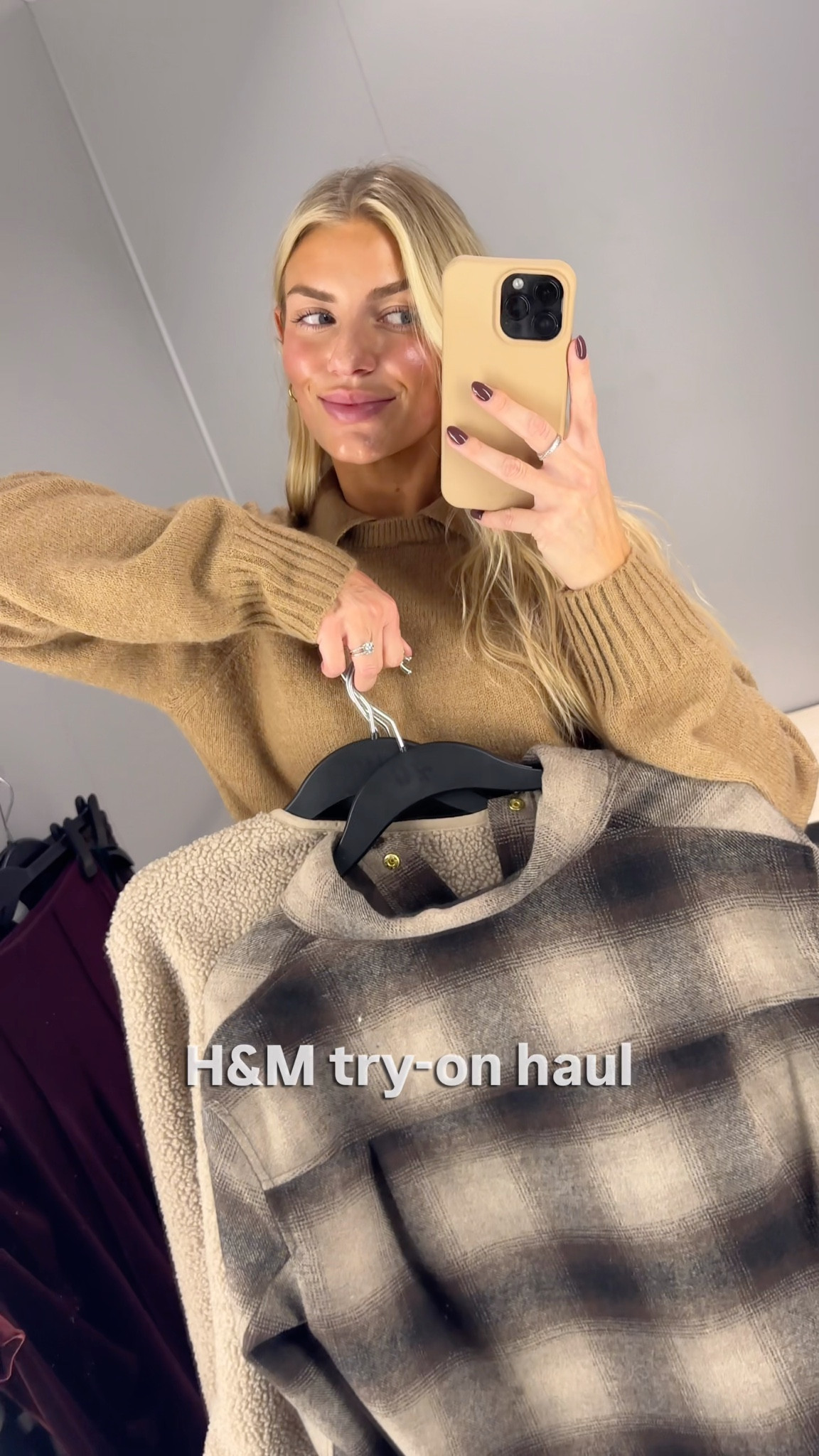 H&M TRY-ON HAUL ✨ 

Green sweater : size S 
Cream knit sweater : size S 
Velvet dress : size M 
Sweater vest : size M 
Teddy coat : size S 
Rib-knit dress : size M 
Plaid shaket : size XS 
Polo sweatshirt : size XS 


#LTKFindsUnder50 #LTKootd #LTKGiftGuide