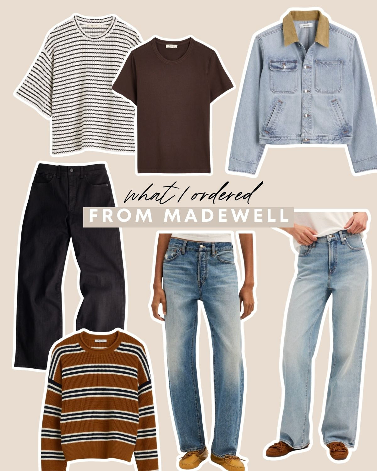 My latest Madewell order! Shop it 👇 @Madewell

#LTKxMadewell