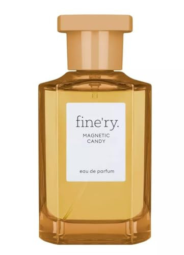 Fine'ry Citrus Gourmand Perfume for Women - Magnetic Candy - Sugared Violet, Pink Pomelo, Cotton Candy - Full Size, Sweet, Long-Lasting Hair & Body Cologne Parfum Fragrance (60mL) | Amazon (US)
