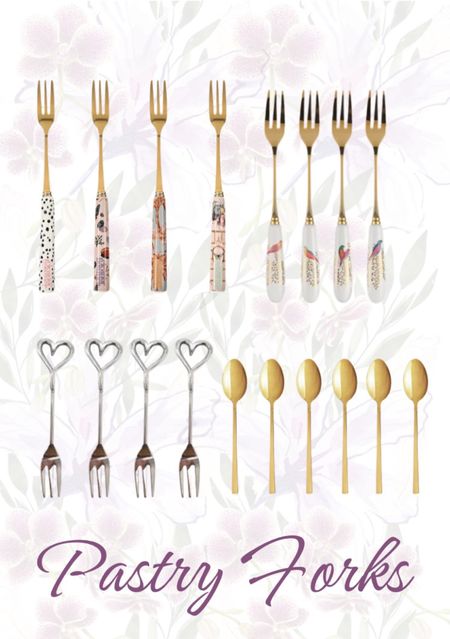 Pastry forks to make eating cake a whole lot better !! 