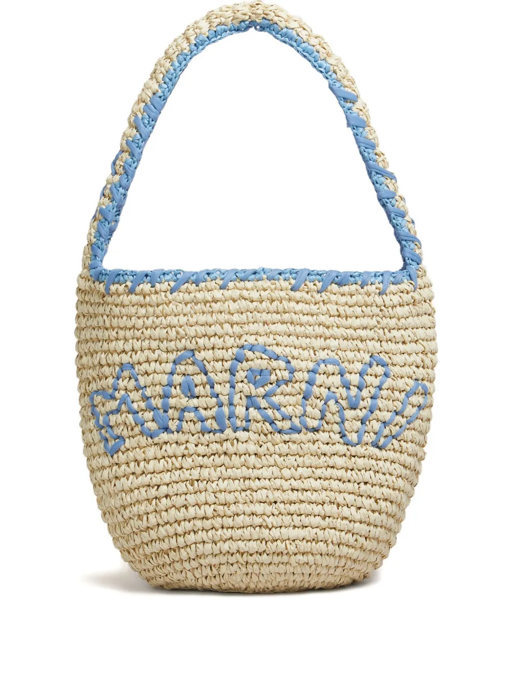 Marni crochet-embroidered Shoulder Bag | Neutrals | FARFETCH UK | Farfetch Global