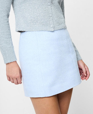 Women's Textured Mini Skirt | Macy's