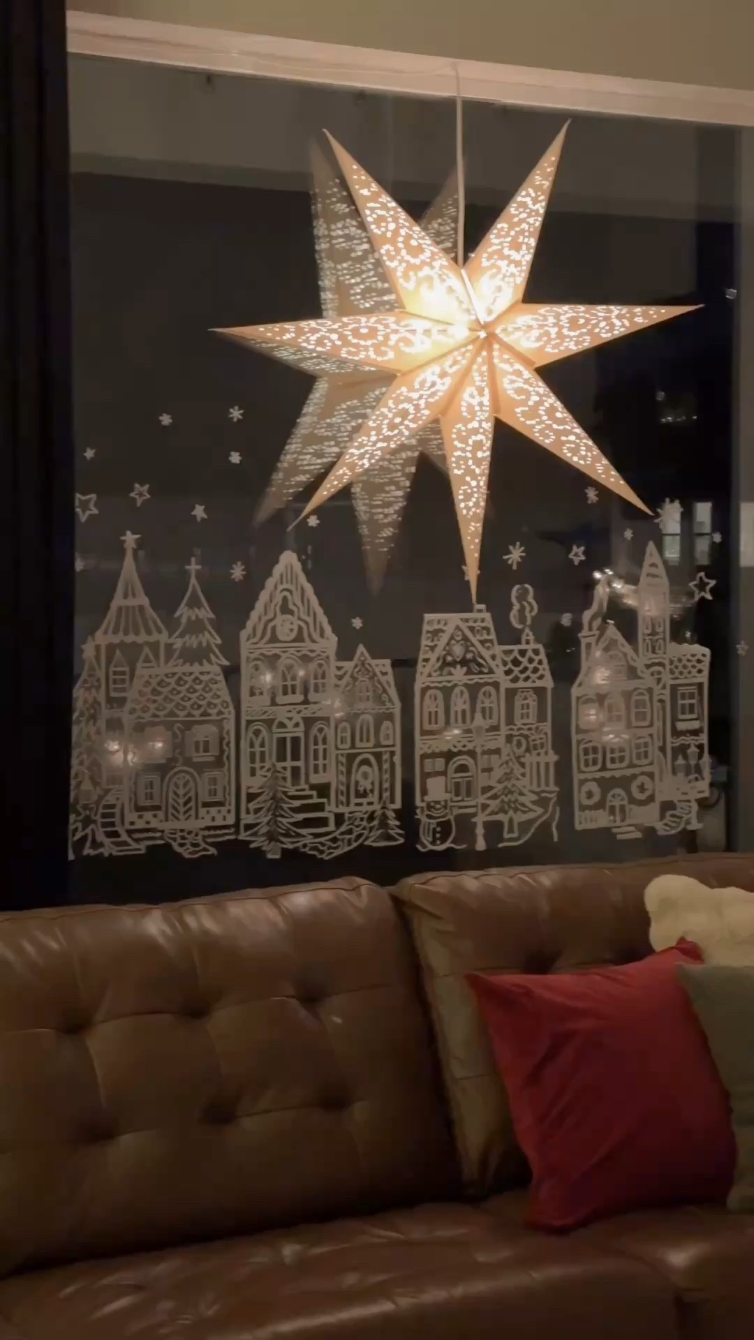 Create the cutest hand-drawn Christmas village on your windows—no artistic talent required. These window clings give the look of a chalk marker illustration, but you just peel, stick, and enjoy instant holiday magic.

They’re perfect for kids’ bedrooms, kitchen windows, playrooms, classrooms, and large windows that need a little festive charm. I love how simple they are while still adding so much warmth and whimsy—like a cozy Christmas storybook scene right on the glass.

They remove cleanly and can be reused year after year, which makes decorating easy and mess-free.

#LTKHoliday #LTKSeasonal #LTKGiftGuide