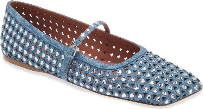 Ane Embellished Mary Jane Flat (Women) | Nordstrom
