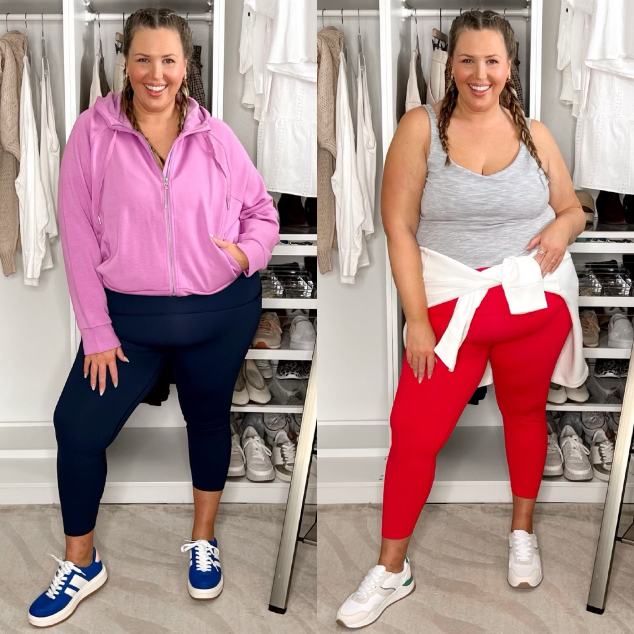 3X-XS THE BEST ATHLETIC LEGGINGS! Specifically I recommend these for plus size women with a belly, like myself, because these DO NOT ROLL! they don’t budge! I’ve had them for years and spanx is giving you guys 25% off $150+ thru 9/27 with code VIP25!! (After 9/27, use my special code ASHLEYDXSPANX for 15% off + free shipping) WHAT SIZES TO GET⬇️ BOOTY BOOST SIDE POCKET LEGGINGS: get your regular size, the 2X fit me wonderfully. AIR ESSENTIALS CREW: size up for an oversized fit, I like mine in the 2X. AIR ESSENTIALS HOODIE: get your regular size, I have the 2X. If you want it more oversized than mine, size up! TANK TOPS: these have a built in shelf bra!! Get your regular size, I got the 3X but really I need the 2X - it’s a little too big on me!

Plus size outfit, plus size fashion, athleisure, plus size, fitness

#LTKPlusSize #LTKFitness