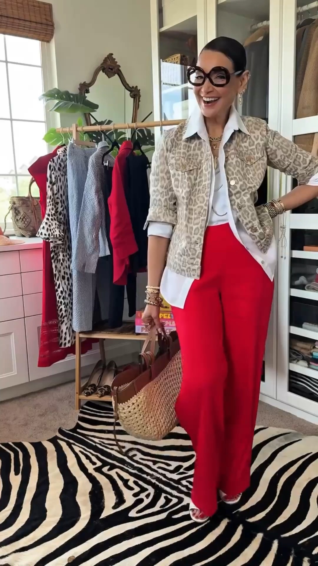 Adding a hint of leopard to be anything but basic!

#LTKootd #LTKOver40 #LTKSeasonal