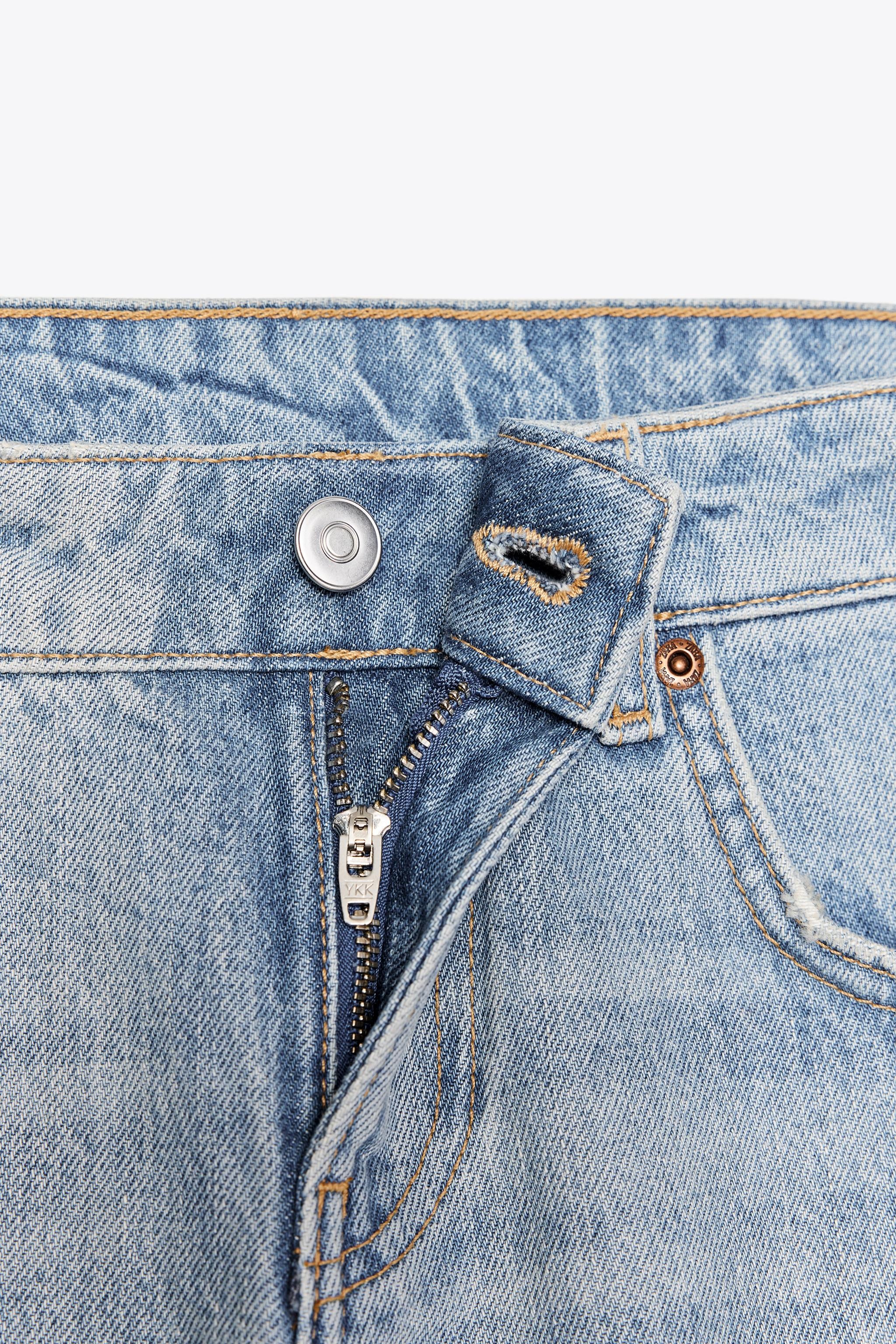 TRF WIDE LEG JEANS MIT NIEDRIGEM BUND | Zara DE