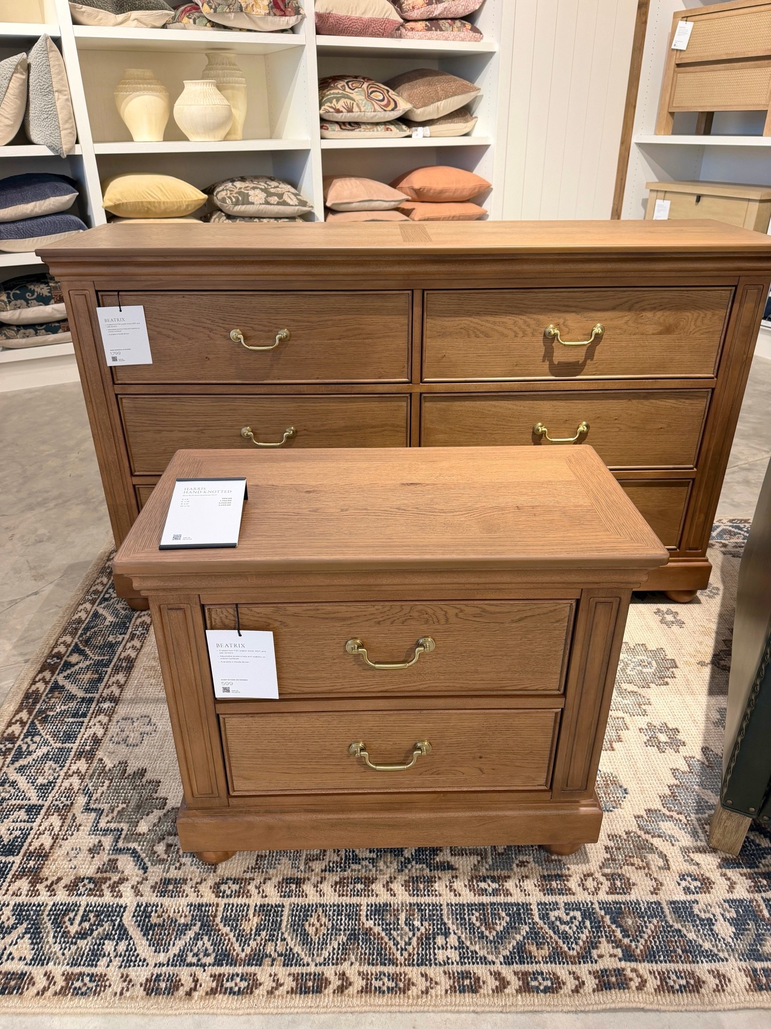 New at Pottery Barn! 🤎 The Beatrix Nightstand and Dresser bring classic craftsmanship and rich wood tones to this bedroom space. They’re the kind of pieces that never go out of style! I’ve linked both along with similar bedroom furniture in my LTK! 💫 @potterybarn #dresser #nightstand #bedroomfurniture

#LTKHome #LTKSaleAlert