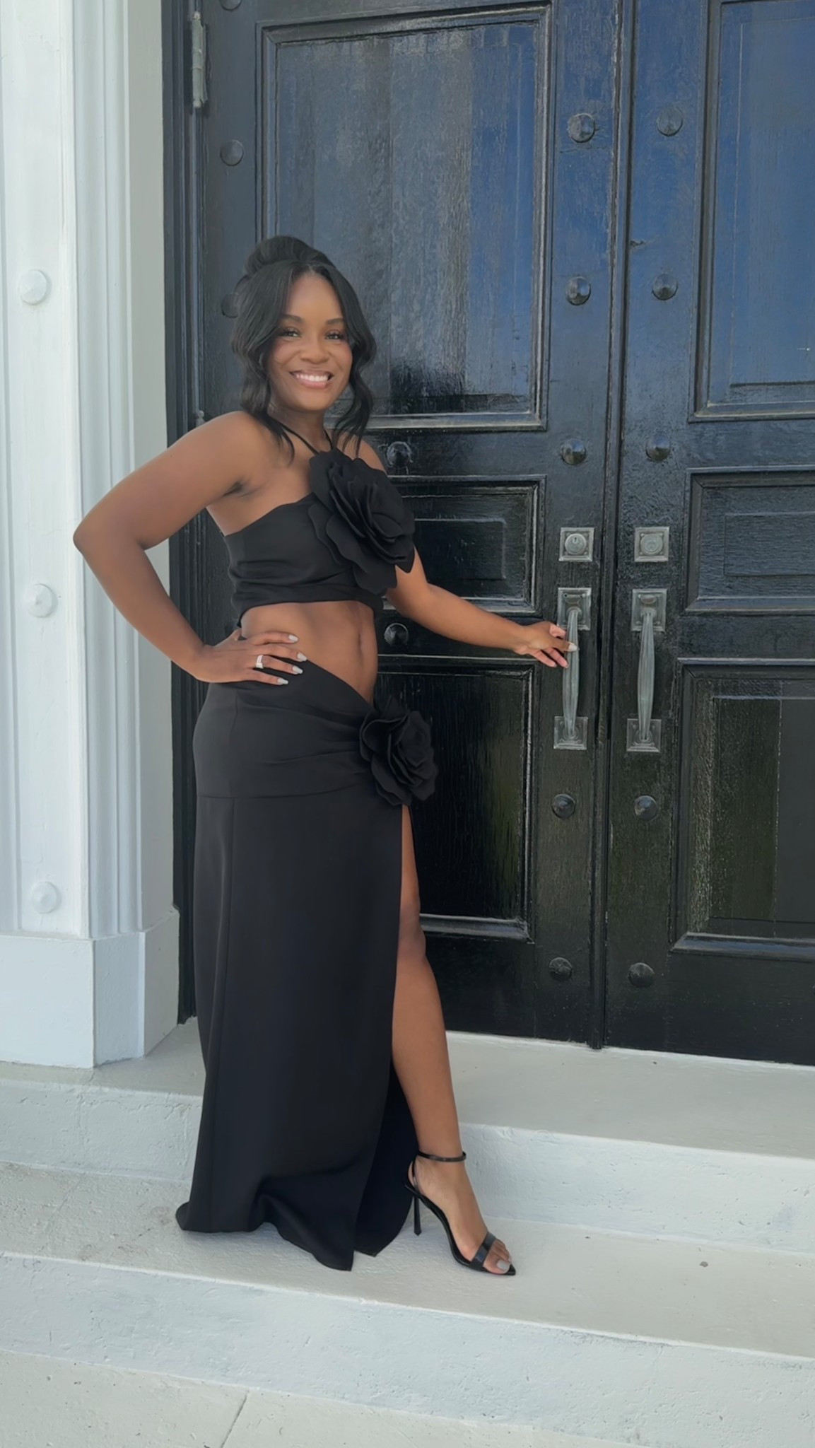 Serving sleek, sexy, and timeless in this little black dress moment. Paired it with a classic 90s French roll for the grown woman glam. This look is everything for a night out or a luxe dinner vibe. Ship the full look below, links, and confidence included. 

#LTKStyleTip #LTKShoeCrush