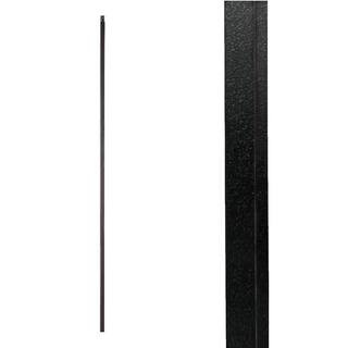 EVERMARK Stair Parts 44 in. x 1/2 in. Matte Black Plain Iron Baluster for Stair Remodel I555B-044... | The Home Depot