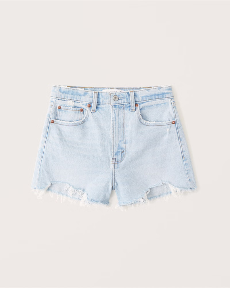 High Rise Mom Shorts | Abercrombie & Fitch (US)