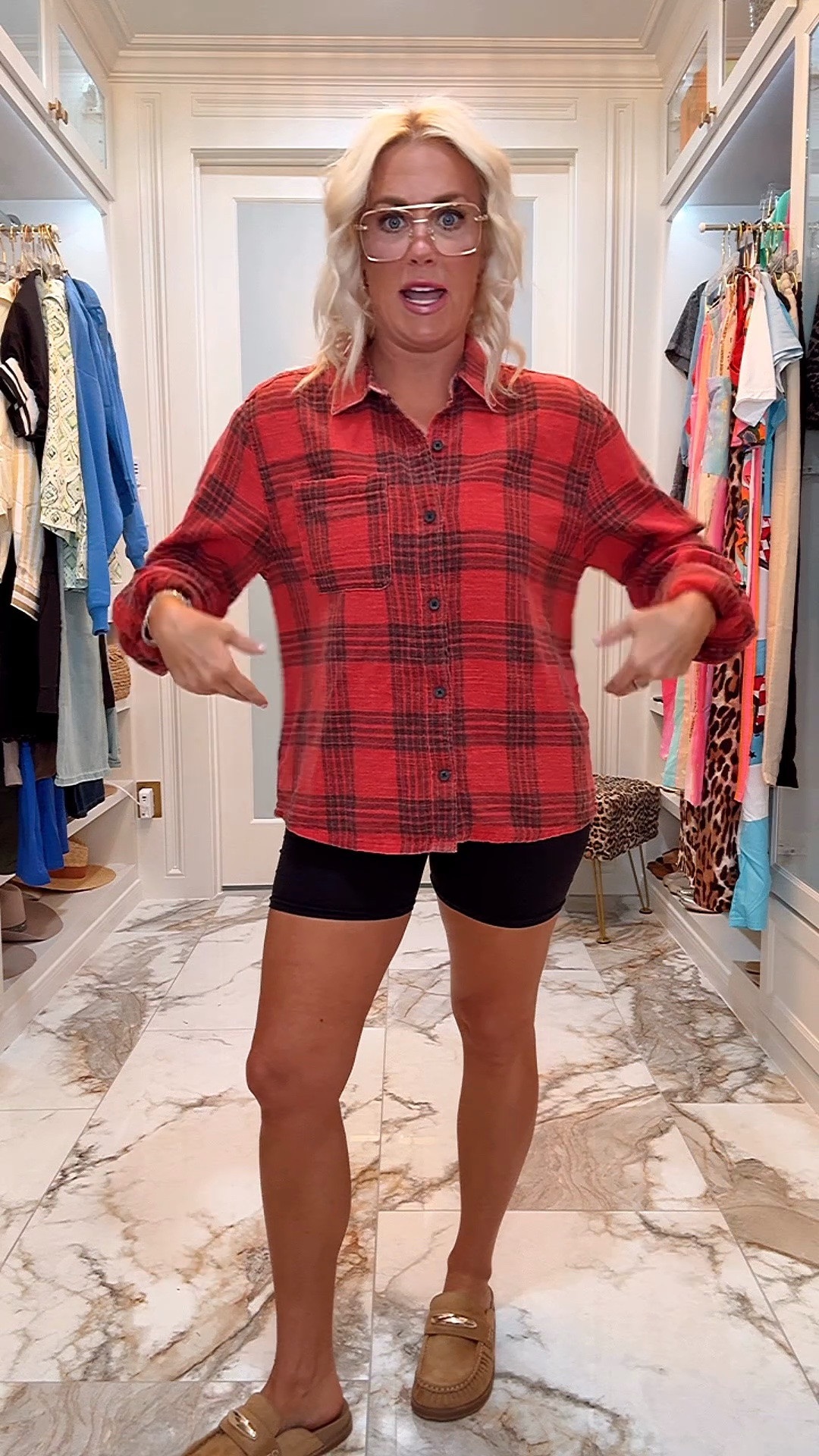 Fall flannels - size small, ordered medium too