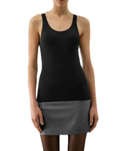 Lilysilk Basic Silk Tank Top in Black at Nordstrom, Size Small | Nordstrom