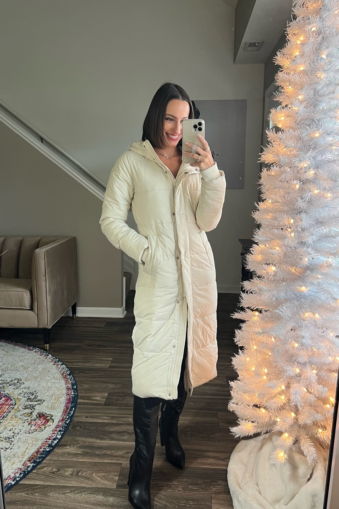 30% off abercrombie coats: ultra parka runs tts (wearing a xxs) 

#LTKSeasonal #LTKHoliday #LTKsalealert