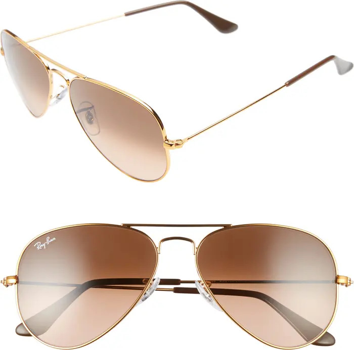 Small Original 55mm Aviator Sunglasses | Nordstrom