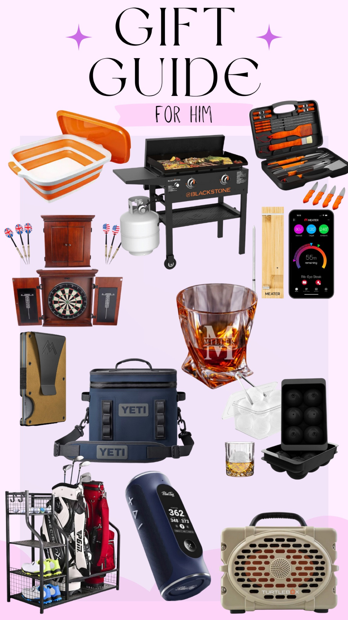 Gift Guide for Men! 

#giftsformen 

#LTKGiftGuide #LTKHoliday