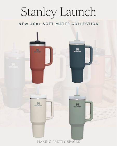 Stanley just launched they’re soft matte collection! Hurry before they sell out!
Stanley, soft matte, thirst quencher, 40oz tumbler

#LTKitbag #LTKunder50 #LTKfamily
