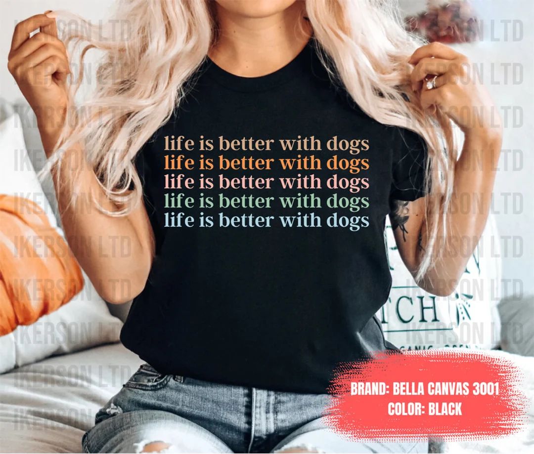 Dog lover unisex tshirt. dog shirt dog shirts dog lover shirt dog person shirt dog lover dog shir... | Etsy (US)