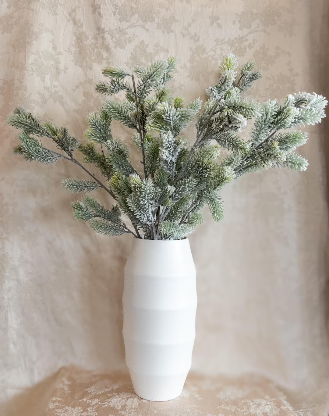 Flocked Pine Stem - 36" Tall | Etsy (US)