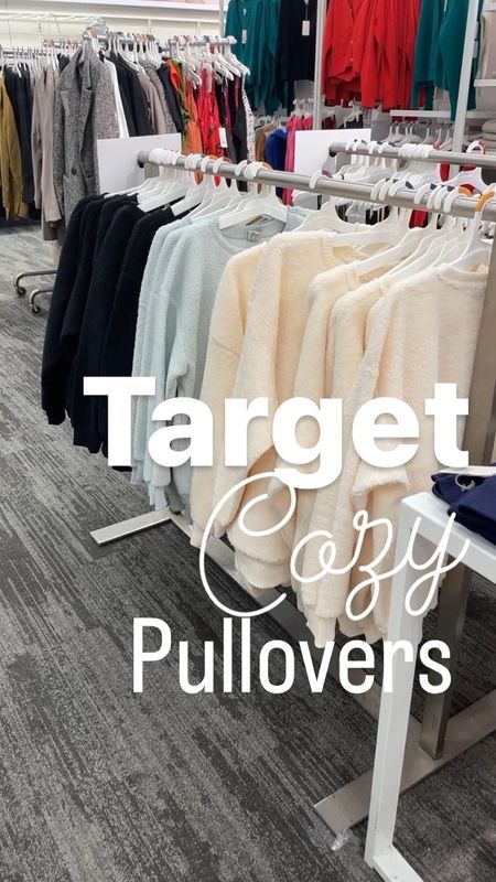 The coziest new pullovers from #target would be cute over leggings too. So comfy and warm. Comment below for links, check my stories or dm me    ✨ 
.
#targetstyle #targetfashion #targetfinds #casualstyle #casualoutfit #casualfashion #momstyle 

#LTKunder50 #LTKstyletip #LTKSeasonal