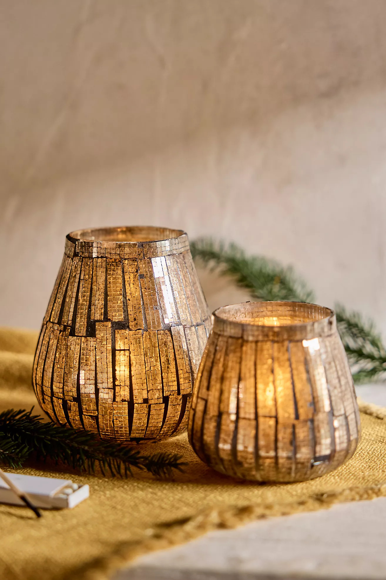 Disco Votives, Set of 2 | Anthropologie (US)