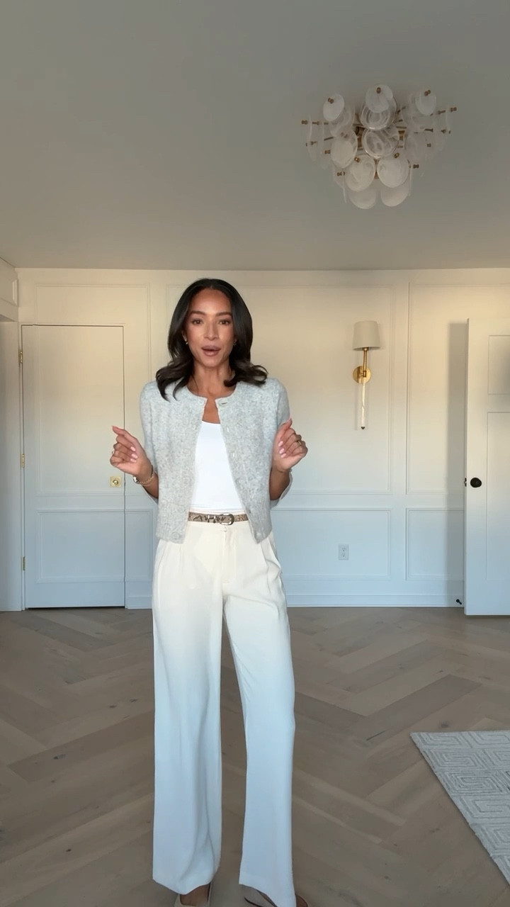 Workwear finds 🖤 Wearing size XS sweater and size 0 reg pleated wide leg pant 




Office outfit 
Work outfit 
Trousers 
Work conference outfit 
Express outfit 

#LTKStyleTip #LTKFindsUnder100 #LTKWorkwear