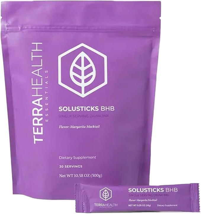Terra Health Essentials – Solusticks BHB | Exogenous Ketones & Electrolytes for Ketosis Support... | Amazon (US)