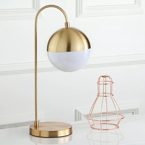 Safavieh Cappi Modern 20.5 in. High Table Lamp, Gold | Walmart (US)