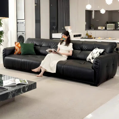 Minimalist Mid-Century Modern Living Room Sofa | Wayfair North America