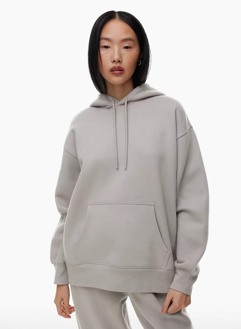 COZY FLEECE BOYFRIEND HOODIE | Aritzia